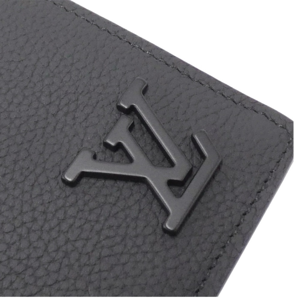 Authentic Louis Vuitton Porte-Feuille Brazza Black Leather Long Wallet - Picture 6 of 12